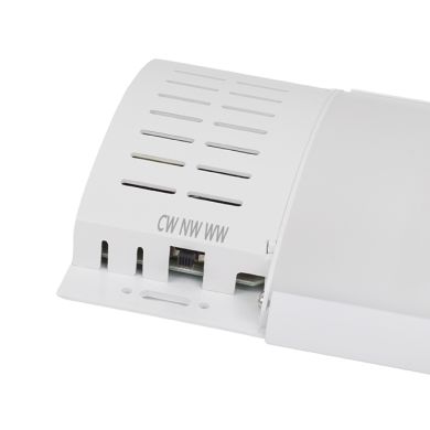 Régua BRONZITA CCT 60W LED 120cm 6000lm 3CCT C.121xL.12xAlt.3,8cm branco