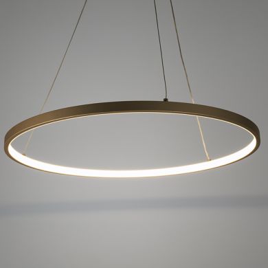Colgante SELMA 36W LED 3CCT 1100lm D.80cm oro