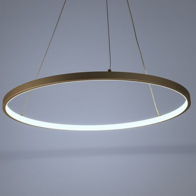 Colgante SELMA 36W LED 3CCT 1100lm D.80cm oro