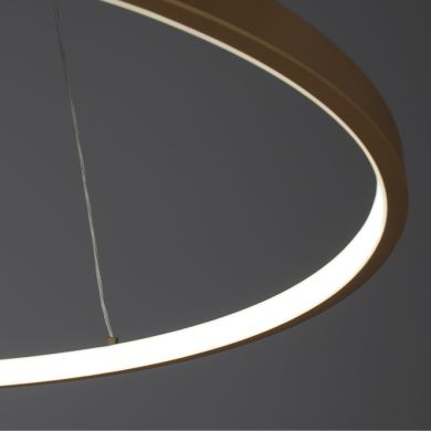 Colgante SELMA 36W LED 3CCT 1100lm D.80cm oro