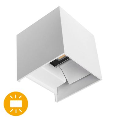 Wall Lamp SOR IP65 2x5W LED 800lm 3000K L.10xW.10xH.10cm White