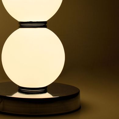 Base for Table Lamp GONDOMAR 1xE27+1x10W LED 4000K H.44.xD.15cm chrome
