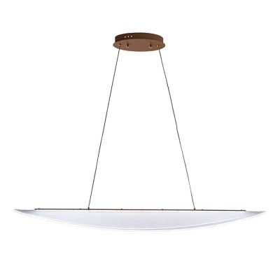 Pendant CORALINA 88W LED 7920lm 3200/4000/6000K L.100xW.33xH.Reg.cm Gold