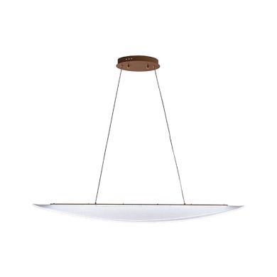 Pendant CORALINA 112W LED 10080lm 3200/4000/6000K L.120xW.35xH.Reg.cm Gold