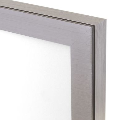 Panel superficie VOLTAIRE 30x120 72W LED 5760lm 4000K 120° C.120xL.30xA.2,3cm Niquel