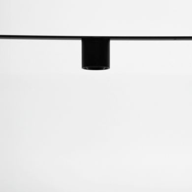 Magnetic Track Plafond PIQUET (2 wires) 6W LED 400lm 3000K 24° H.7,5xD.7,5cm black