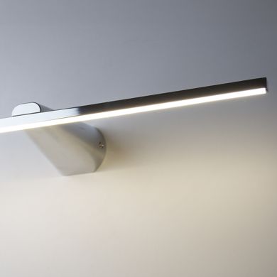 Aplique BELLINI 4,5W LED 400lm 4000K L.44,8xAn.12,5xAl.5,6cm en cromo