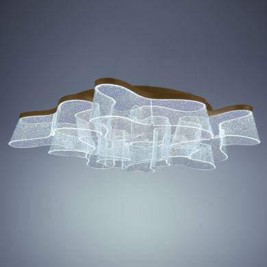 Plafond CAMILLE CCT 100W LED 4000lm 2700K/4000K/6000K D.108,5cm Dourado