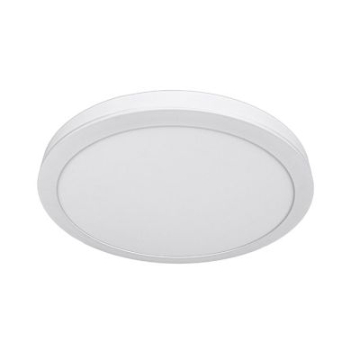 Panel de superficie ERASMUS redondo 24W LED 1920lm 3000K Al.2,4xD.30cm Blanco