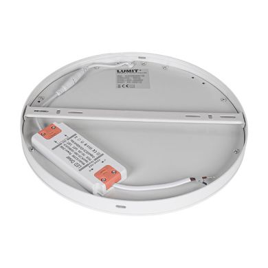 Surface Mounted Panel ERASMUS round 24W LED 2040lm 6400K H.2,4xD.30cm White