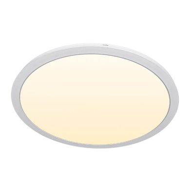 Surface Mounted Panel ERASMUS round 40W LED 3200lm 3000K H.2,4xD.50cm White