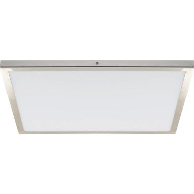 Painel de superfície TOLSTOI 30x30 1x24W LED 1920lm 6400K 120° C.30xL.30xAlt.2,3cm Níquel