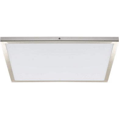 Surface Mounted Panel TOLSTOI 40x40 1x36W LED 2880lm 3000K 120° L.40xW.40xH.2,3cm Satin Nickel