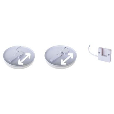 Plafond BERILO 1x18W LED 1620lm 43000K H.3,5xD.15cm White