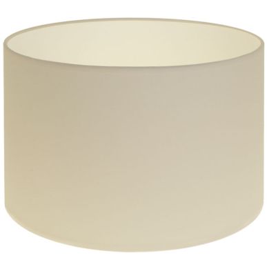 Lampshade CIPRIOTA round fabric PVC802 with fitting E27 H.20xD.30cm Beije