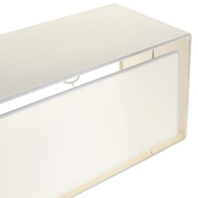 Lampshade ESPANHOL rectangular with fitting E14 L.75xW.20xH.20cm Beije