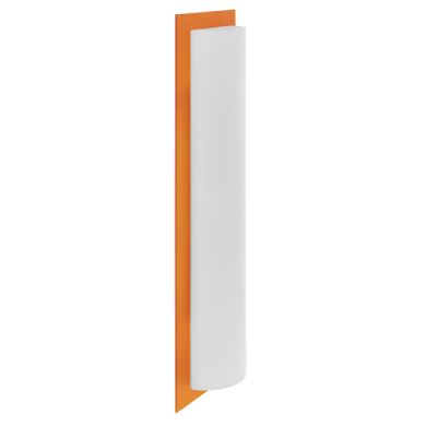 Wall Lamp BELMIRA 1xG9 L.12,5xW.6xH.44cm White/Orange