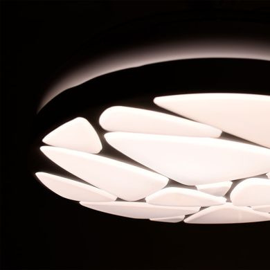 Plafond MARTE D.50cm 72W LED regulável 3000-4000-6000K Cromado