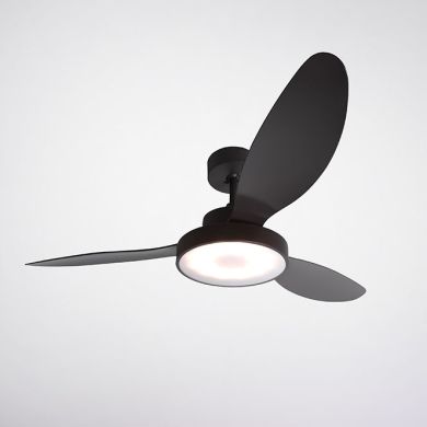 Ceiling fan DC TULUM brown, 3 blades, 25W LED 3000|4000|6000K, H.39xD.120cm