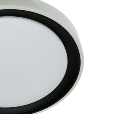 Plafón KIGALI 72W LED 3000-4000-6000K blanco/negro