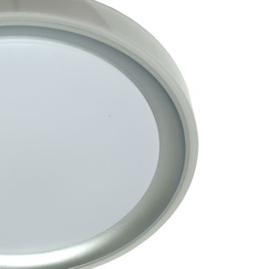 Plafón KIGALI 72W LED 3000-4000-6000K blanco/plata