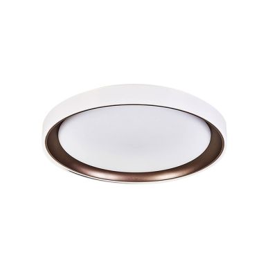 Plafón KIGALI 48W LED 3000-4000-6000K blanco/marrón