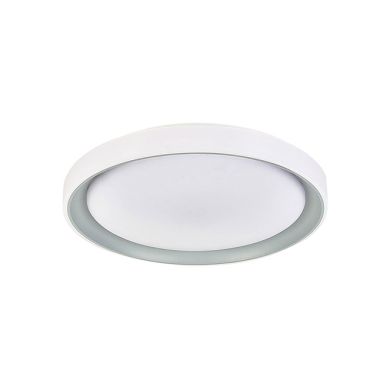 Plafón KIGALI 48W LED 3000-4000-6000K blanco/plata