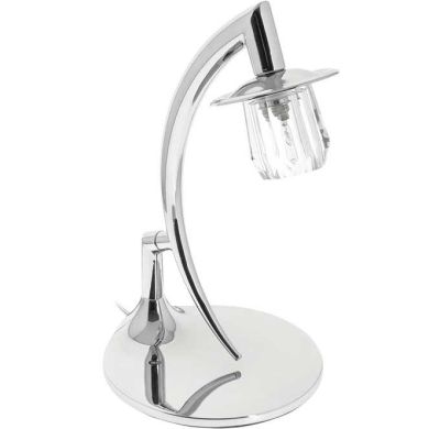 Table Lamp GHINI 1xG9 L.20xW.21xH.32,5cm Chrome