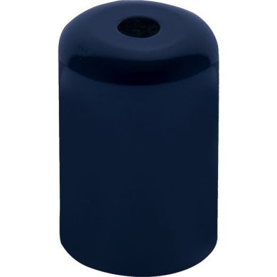 Copo para suporte de lâmpada E27, Alt.6xD.4cm, em metal azul