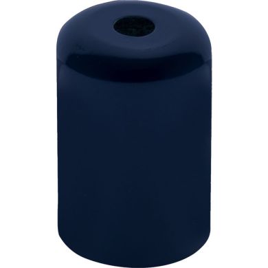 E27 cover for lampholder metal blue