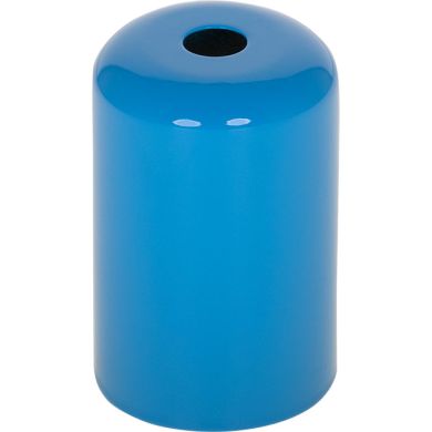 E27 cover for lampholder metal blue