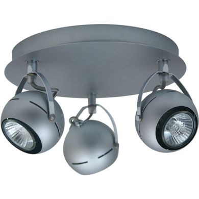 Plafond ARTUR 3xGU10 H.14xD.27cm Grey