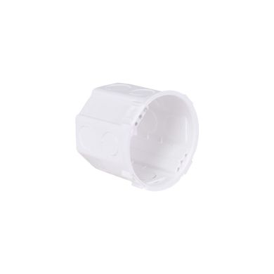 Caixa de aparelhagem funda A.6,3xD.7,5cm, em poliestireno branco