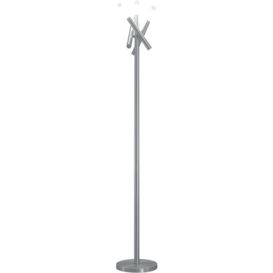 Floor Lamp DINA round 4xG9 H.173xD.25cm Satin Nickel