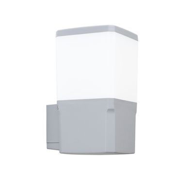Wall Lamp VIRGILIO 1xE27 11W CCT (3colors) switch IP55 L.13,1xW.15,5xH.25cm grey resin