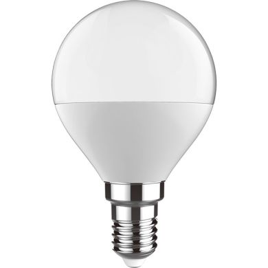 Bombilla E14 (fino) Esférica EVOLUTIONLED 5W 3000K 450lm Blanca-A+