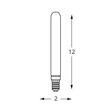 Light Bulb E14 (thin) T20 SKYLENSE LED 4W 2700K 400lm -A++