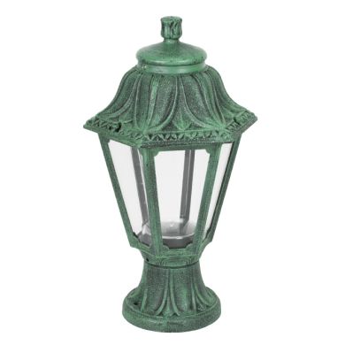 Farola ANNA 1xE27 IP55 Al.38,5xD.22cm resina verde