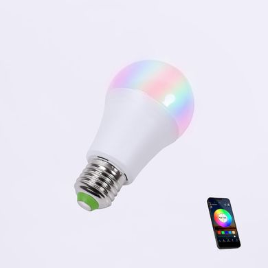 Light Bulb E27 (thick) GLS SMART WIFI LED 10W RGB+CCT (2700-6500K), APP, Alexa and Google Assistant