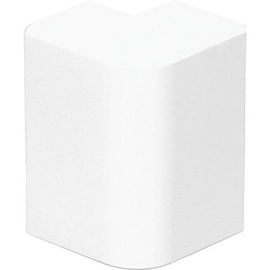 Outside angle CALHA10 for mounting cable trunkings 16x10 IP44 IK05 in white