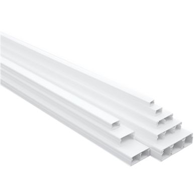 Cable adhesive trunking CALHA10 32x16 IP44 IK07 in white