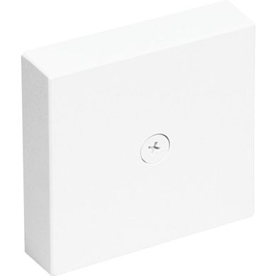 Caja de Derivación CALHA10 80x80x20 para montaje de canales IP44 IK07 en blanco