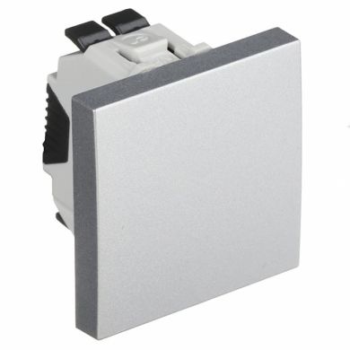 Single Pole Switch QUADRA45 (2 modules) 10AX 250Vac in alumina