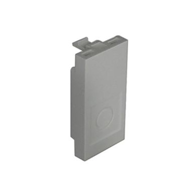 Blind Face Plate QUADRA45 (1 module) in alumina