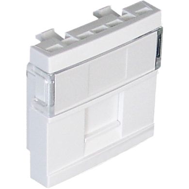 Módulo QUADRA45 1 saída para conetor RJ45 (2 módulos) branco