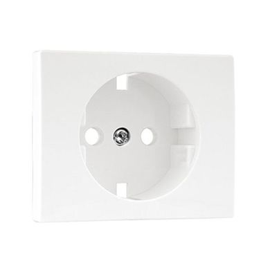 Tapa SIRIUS70 para Base Schuko en blanco