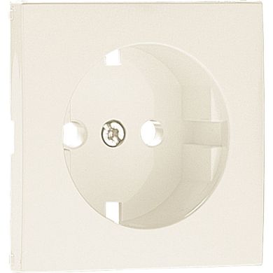 Cover plate LOGUS90 for earth socket (schuko type) in ivory