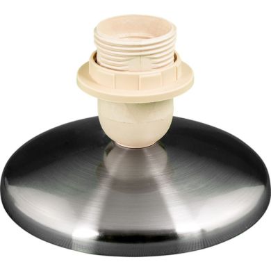 Base for Table Lamp MANILA 1xE27 H.9xD.13,5cm Satin Nickel