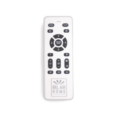 Ventilador DC NEW ASGARD XL blanco, 4 aspas retráctiles, 80W LED 3000|4000|6000K Al.35/45xD.132/60cm