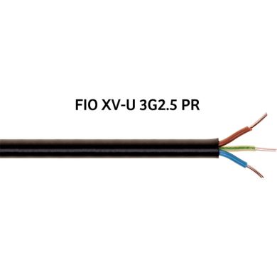 Cable BT rígido XV-U 3x2,5mm2 negro/rojo